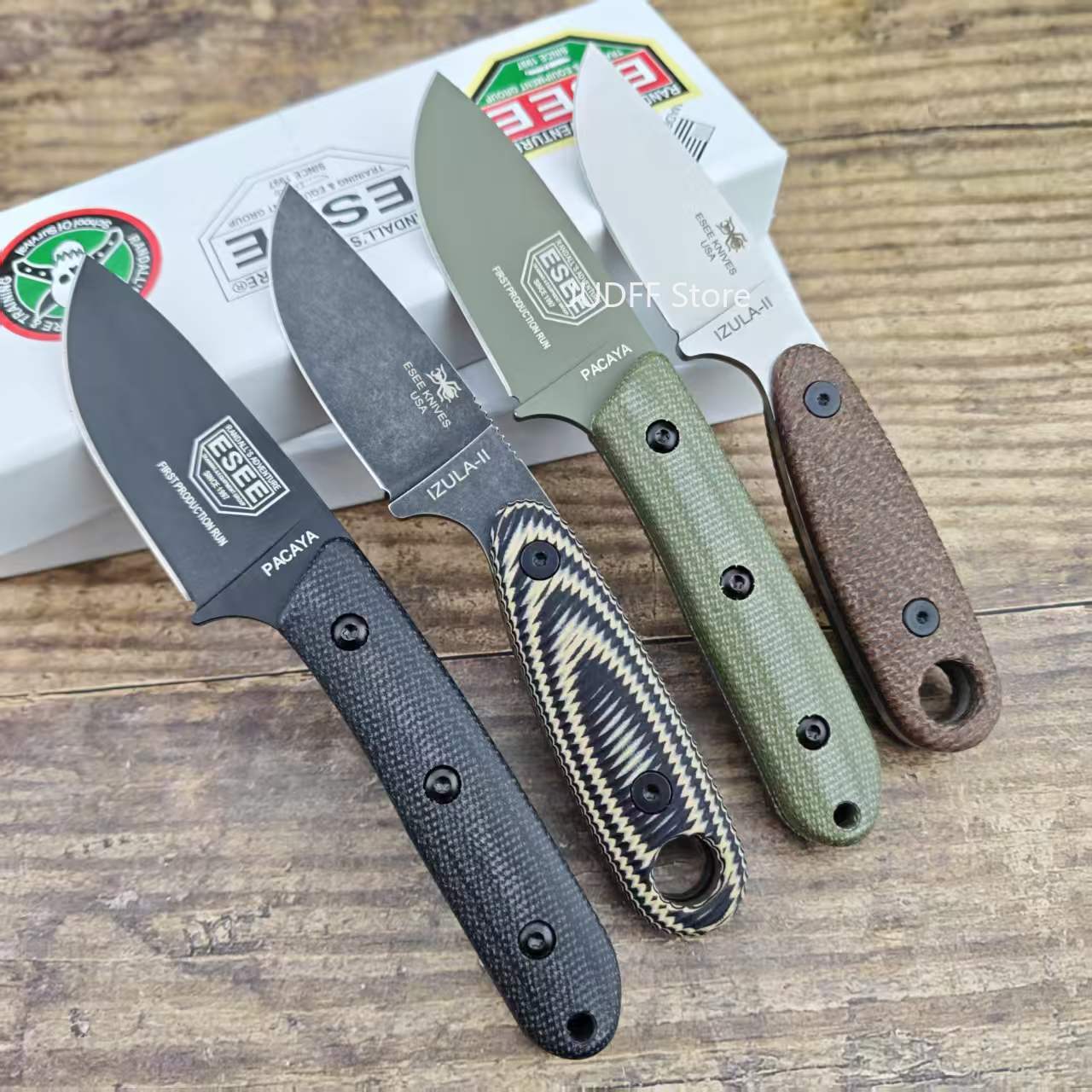 Bushcraft Knife Fixed - ESEE IZULA/ PACAYA Açık Hava Piknik