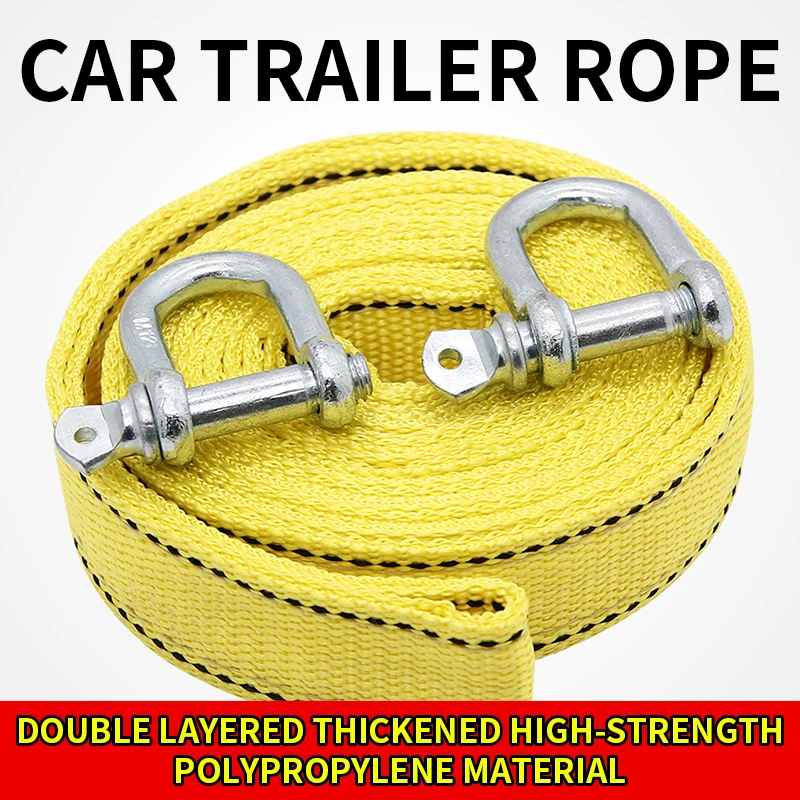 Rescue Rope Throw - Araç römorku halat Off Road çekme