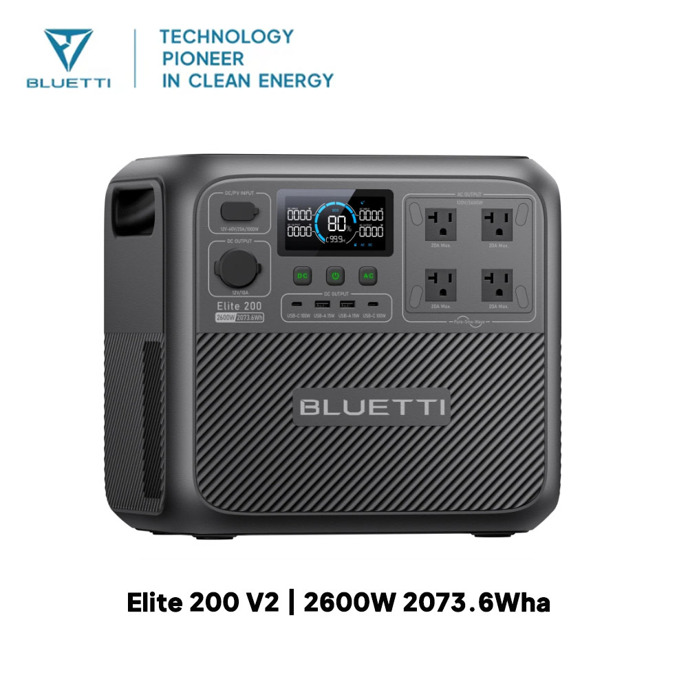 【Yenileme】BLUETTI Elite 200 V2 - Solar Emergency Charger incelemesi ve fiyatı