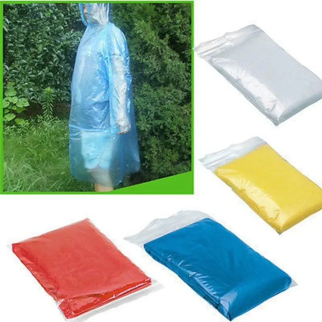 5/10 adet tek kullanımlık yağm - Emergency Poncho Rain incelemesi ve fiyatı